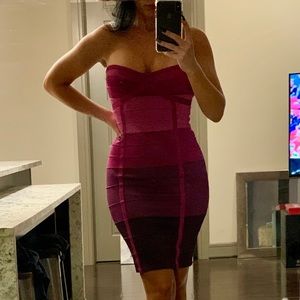 BEBE Bandage Mini Dress